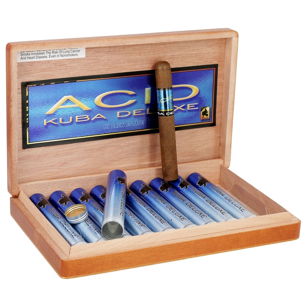 Acid Blue (Remi) Kuba Deluxe Box of 10 - 6" x 50