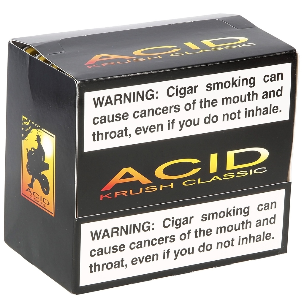 Acid Small Cigar Red Krush Tin of 5 - 4" x 32