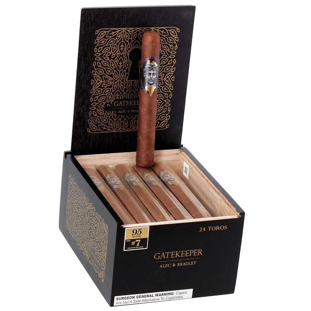 Alec Bradley Gatekeeper Toro Box of 24 - 6" x 52