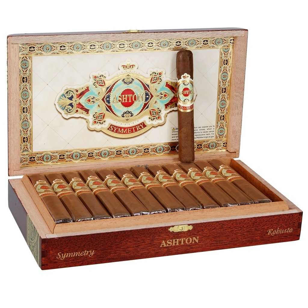 Ashton Symmetry Robusto Box of 25 - 5" x 50