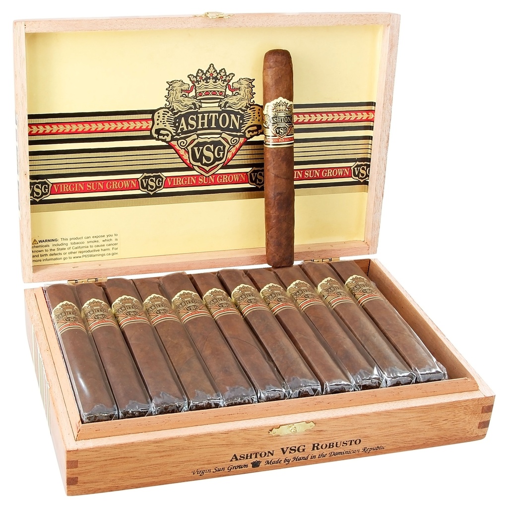 Ashton VSG Robusto Box of 24 - 5" 1/2 x 50