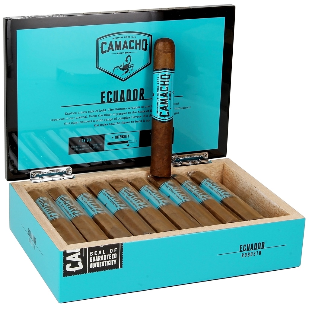 Camacho Ecuador Robusto Tubos 5" * 50