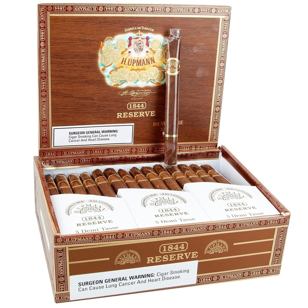 H. Upmann 1844 Reserve Demi Tasse Box of 60 - 5" 1/4 x 33