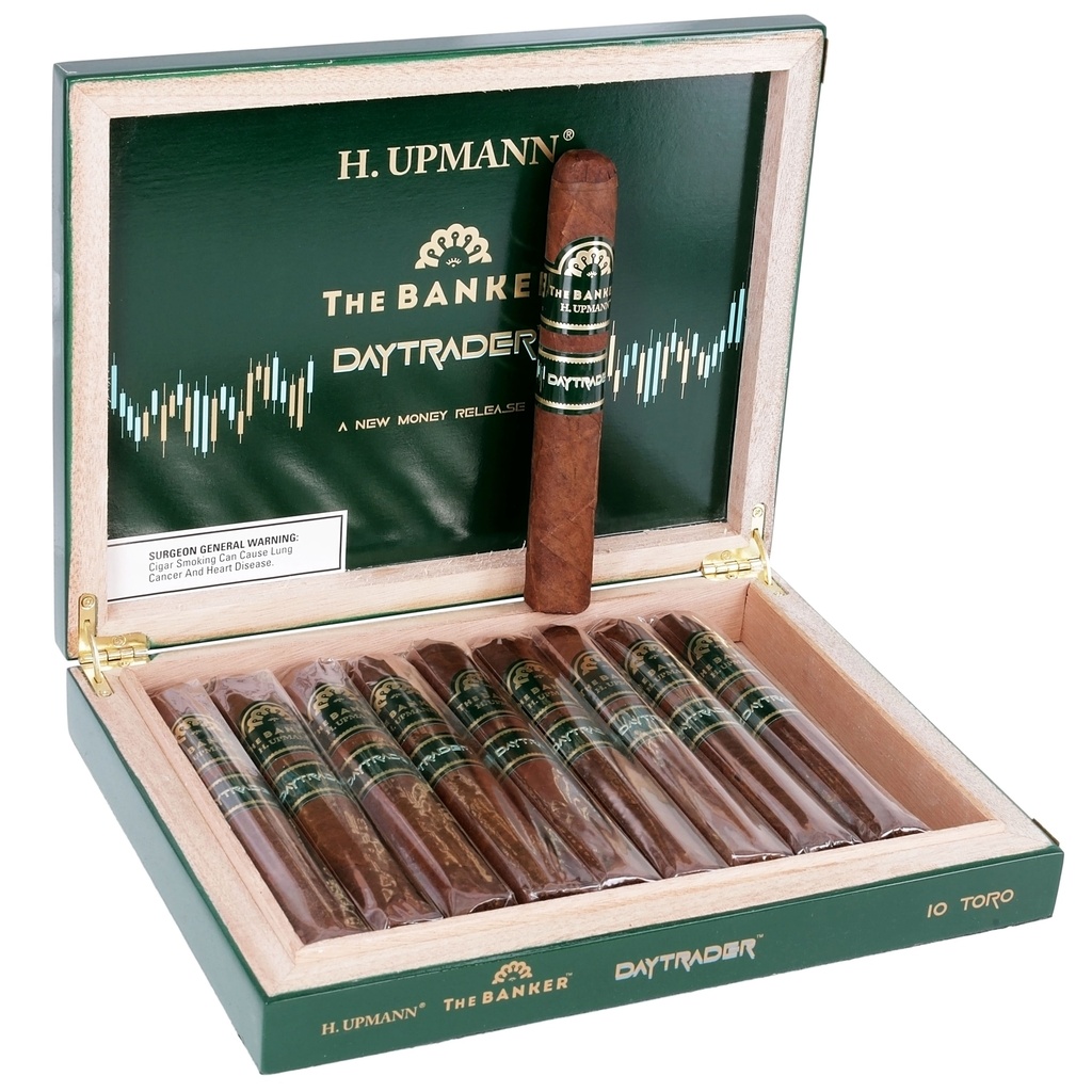 H. Upmann The Banker Daytrader Toro Box of 10 - 6" x 54