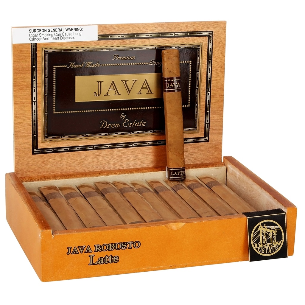 Java Latte Robusto Box of 24 - 5" 1/2 x 50
