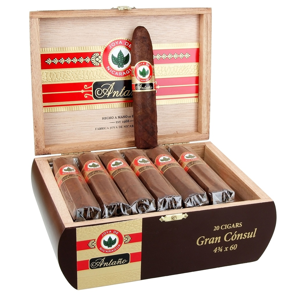 Joya de Nicaragua Antano 1970 Gran Consul Box of 20 - 4" 3/4 x 60
