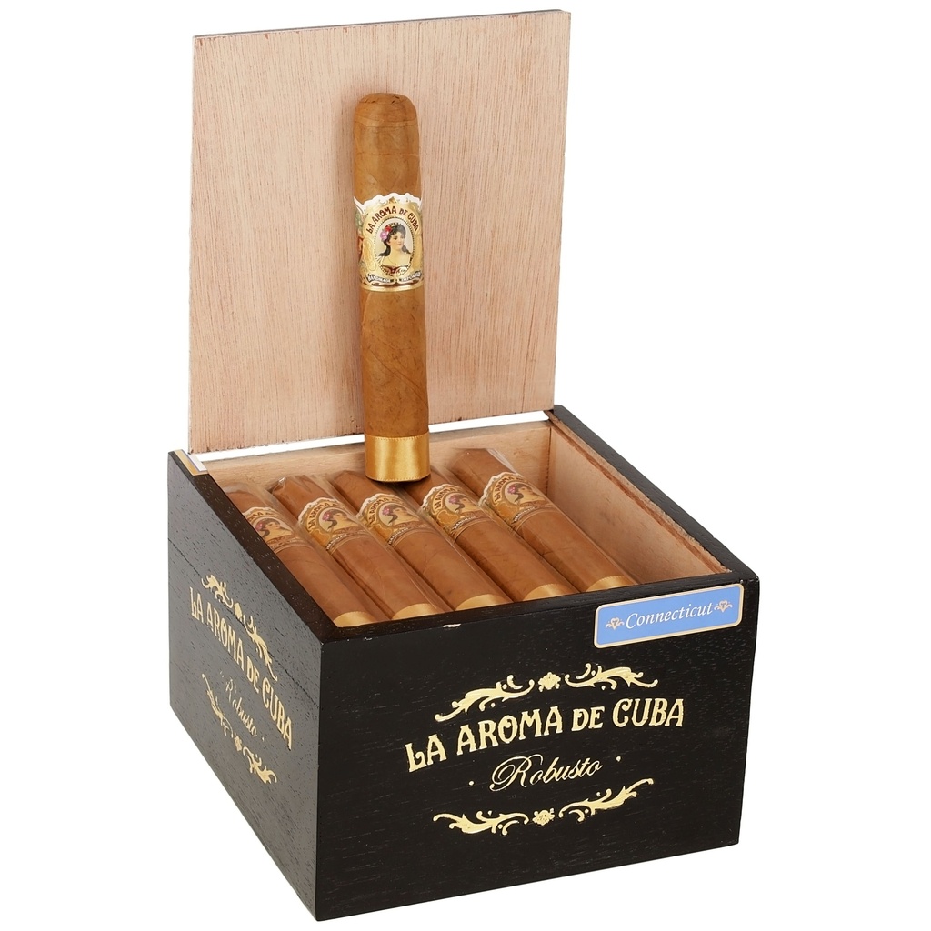 La Aroma de Cuba Connecticut Robusto Box of 24 - 5" 1/4 x 54