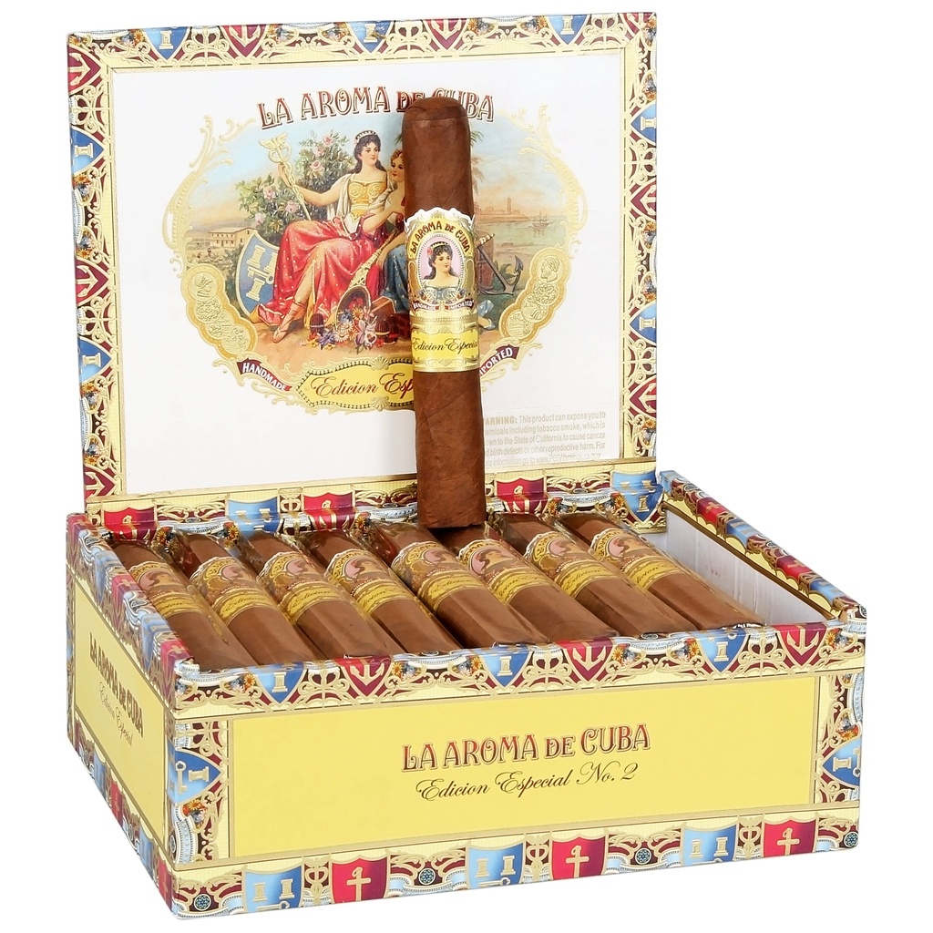 La Aroma de Cuba Edicion Especial No.2 Box of 25 - 5" x 50