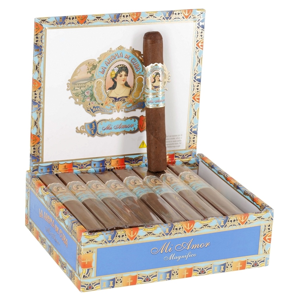 La Aroma de Cuba Mi Amor Magnifico Box of 25 - 6" x 52
