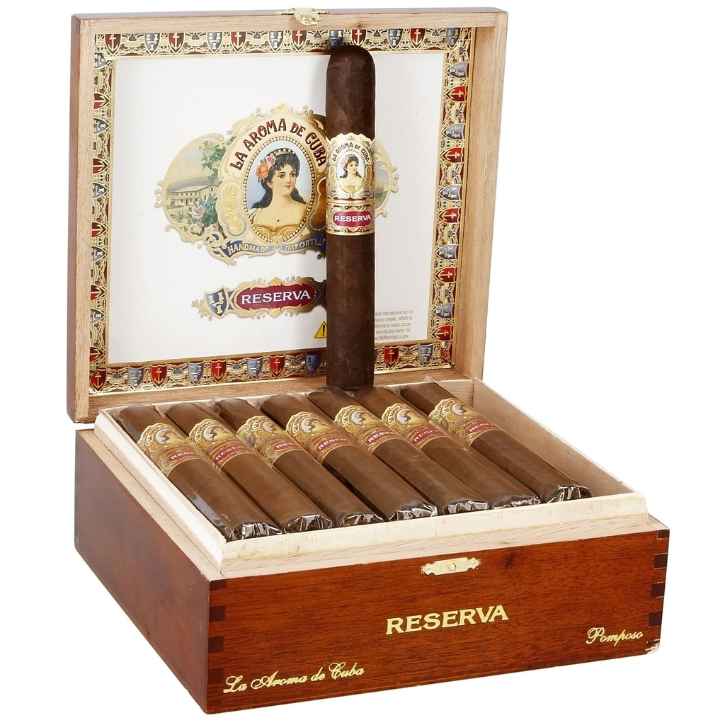 La Aroma de Cuba Mi Amor Reserva Pomposo Box of 24 - 6" 1/2 x 60