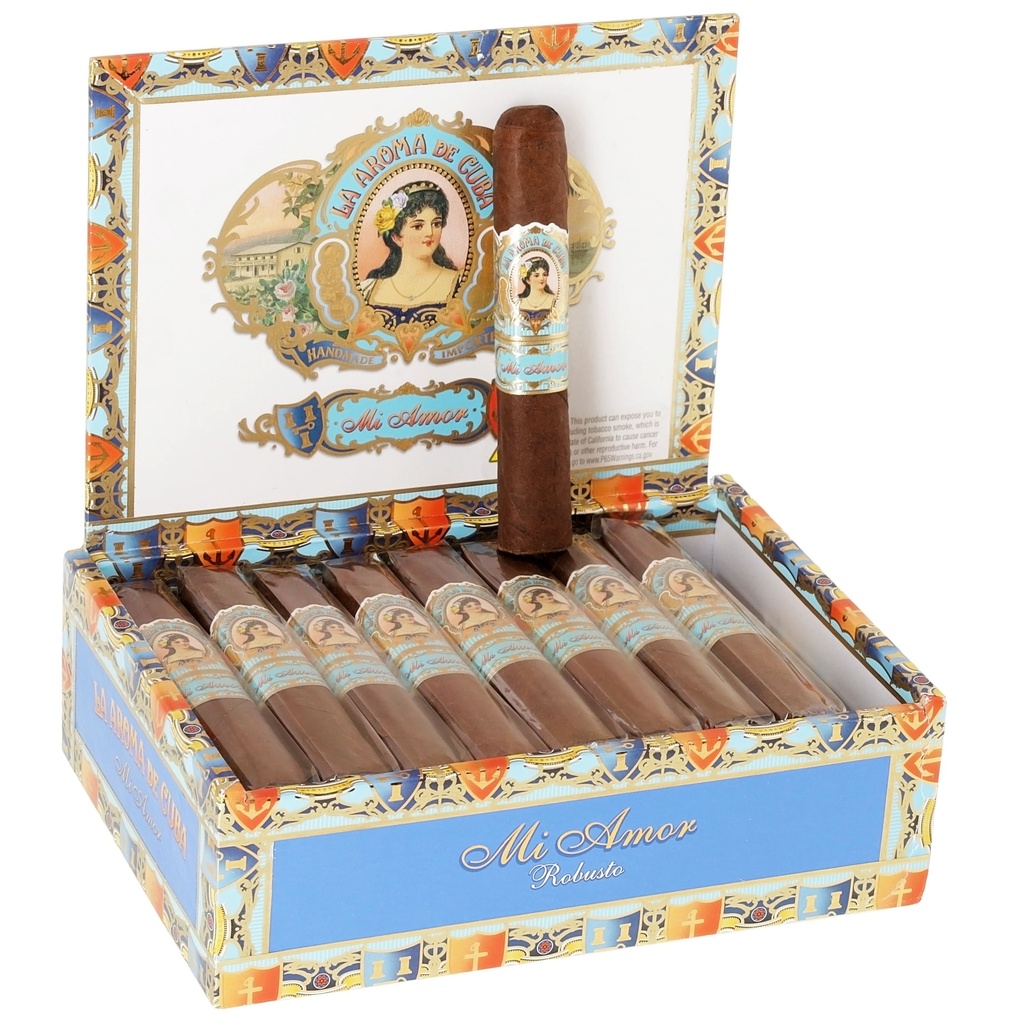 La Aroma de Cuba Mi Amor Robusto Box of 25 - 5" x 50