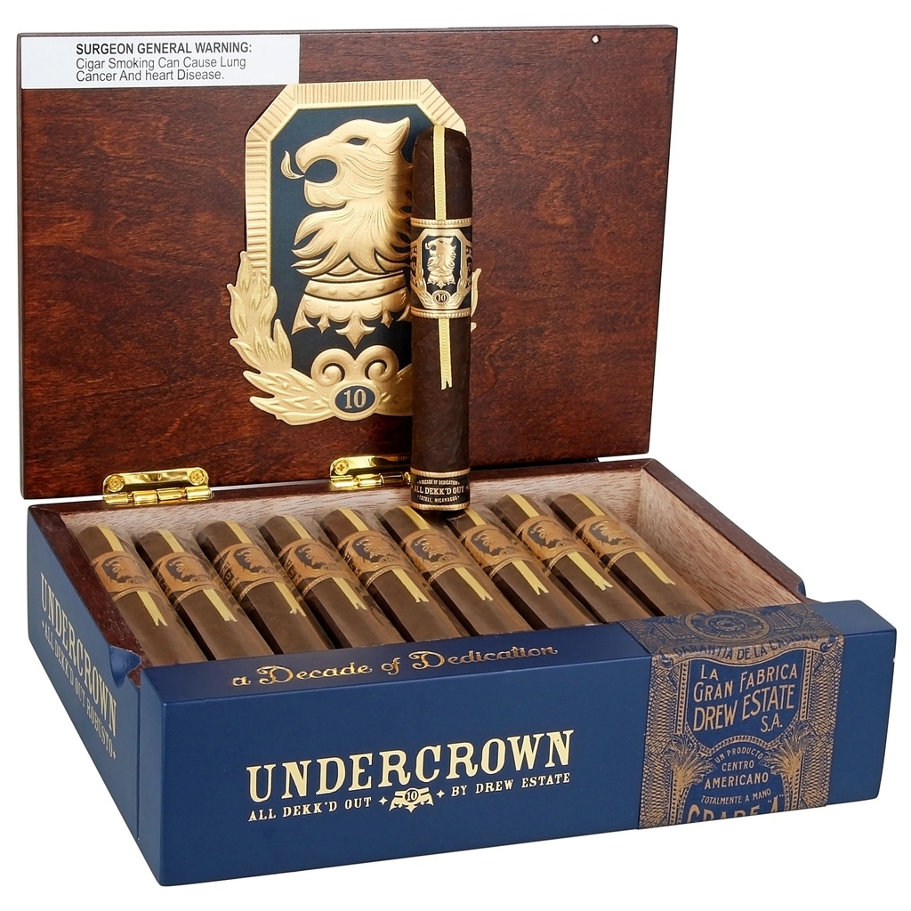 Undercrown 10 Robusto Box of 20 - 5" x 50