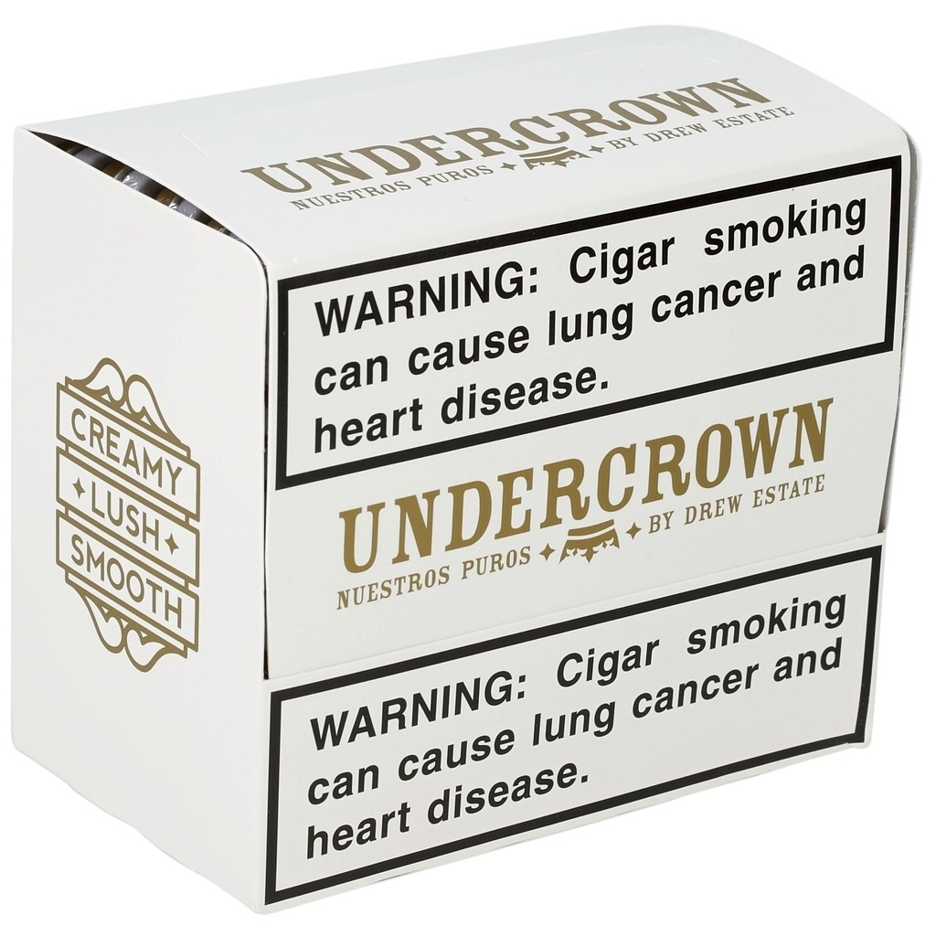 Undercrown Small Cigar Connecticut Shade Coronets Tin of 10 - 4" x 32