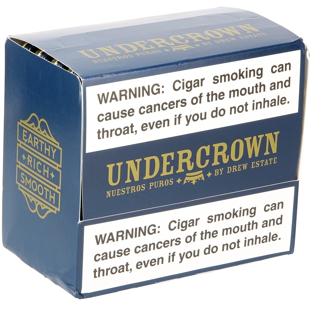 Undercrown Maduro Small Cigar Coronets Tin of 10 - 4" x 32