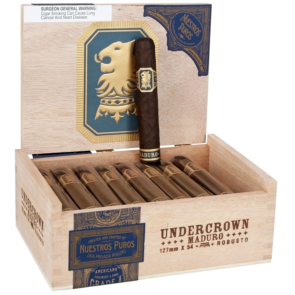 Undercrown Maduro Robusto Box of 25 - 5" x 54