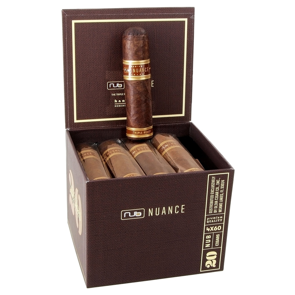 Nub Nuance Triple Roast 460 Box of 20 - 4" x 60