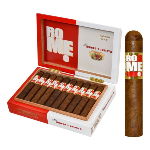 Romeo by Romeo y Julieta Robusto Box of 20 - 5" x 54