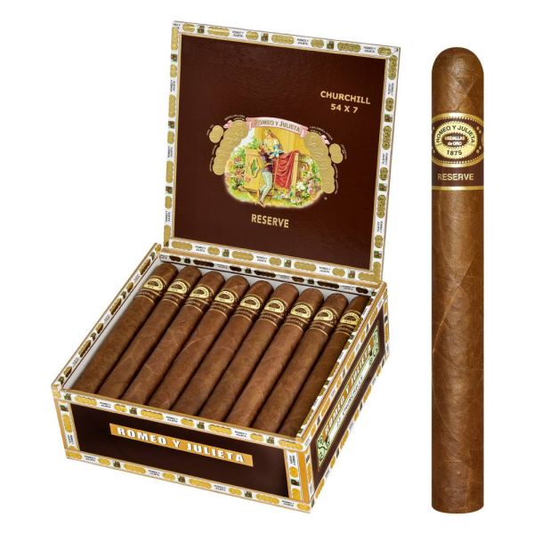 Romeo y Julieta Reserve Churchill Box of 27 - 7" x 54