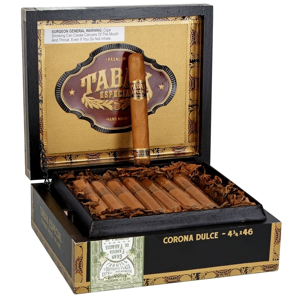 Tabak Especial Dulce Corona Box of 24 - 4" 3/4 x 46