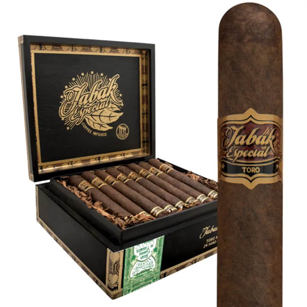 Tabak Especial Negra Toro Box of 24 - 6" x 52