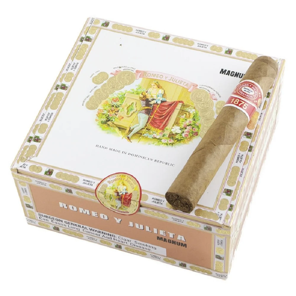 Romeo y Julieta 1875 Magnum Box of 20 - 6" x 60