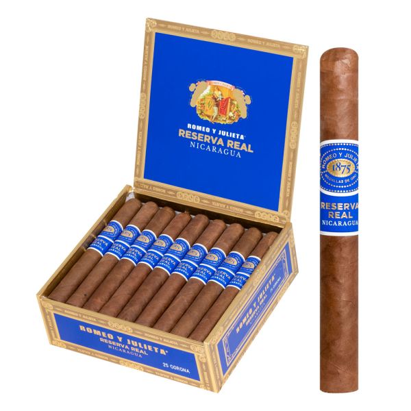 Romeo y Julieta Reserva Real Nicaragua Corona Box of 25 - 5" x 44 