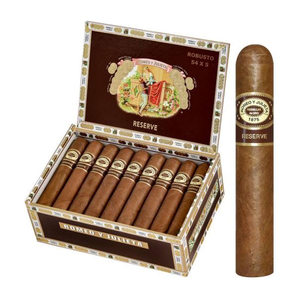 Romeo y Julieta Reserve Robusto Box of 27 - 5" x 54 