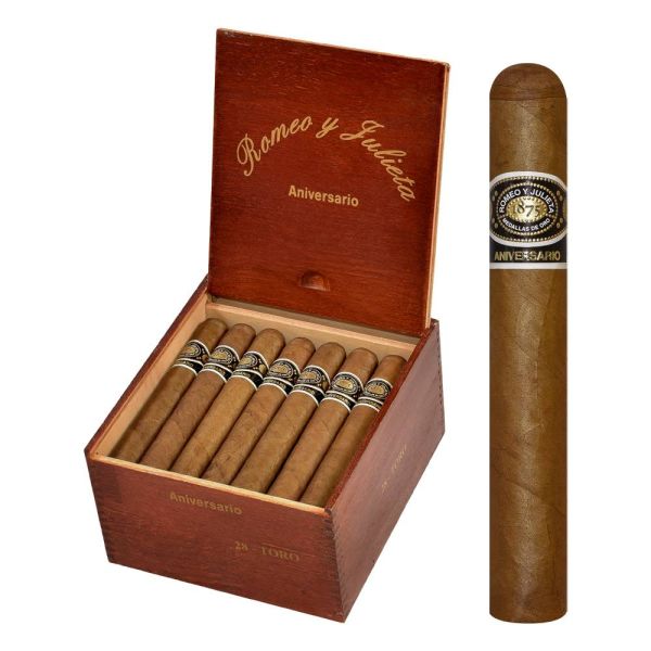 Romeo y Julieta Aniversario Churchill Box of 28 - 7" x 54  