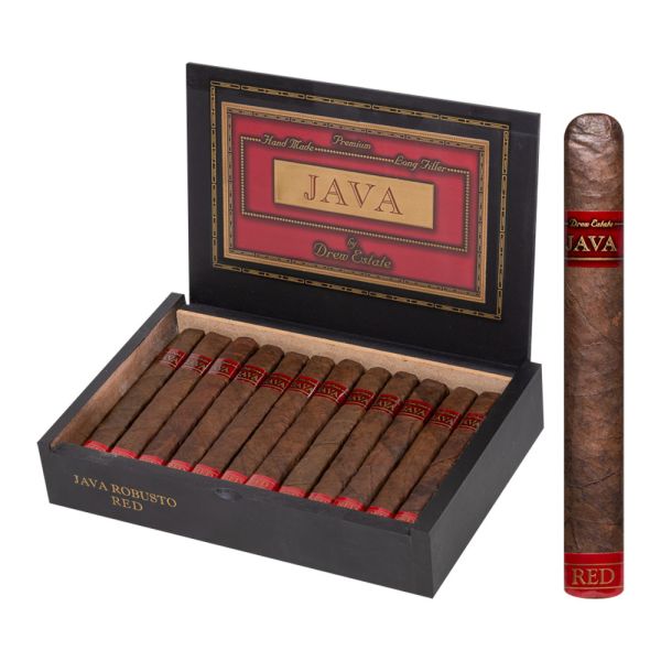 Java Red Robusto Box of 24 - 5" 1/2 x 50 