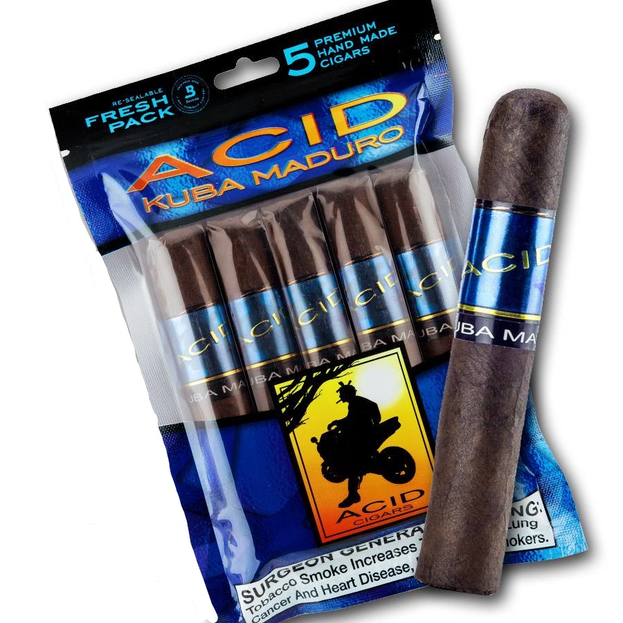 Acid Kuba Maduro Retail Shelf 5 Packs of 5