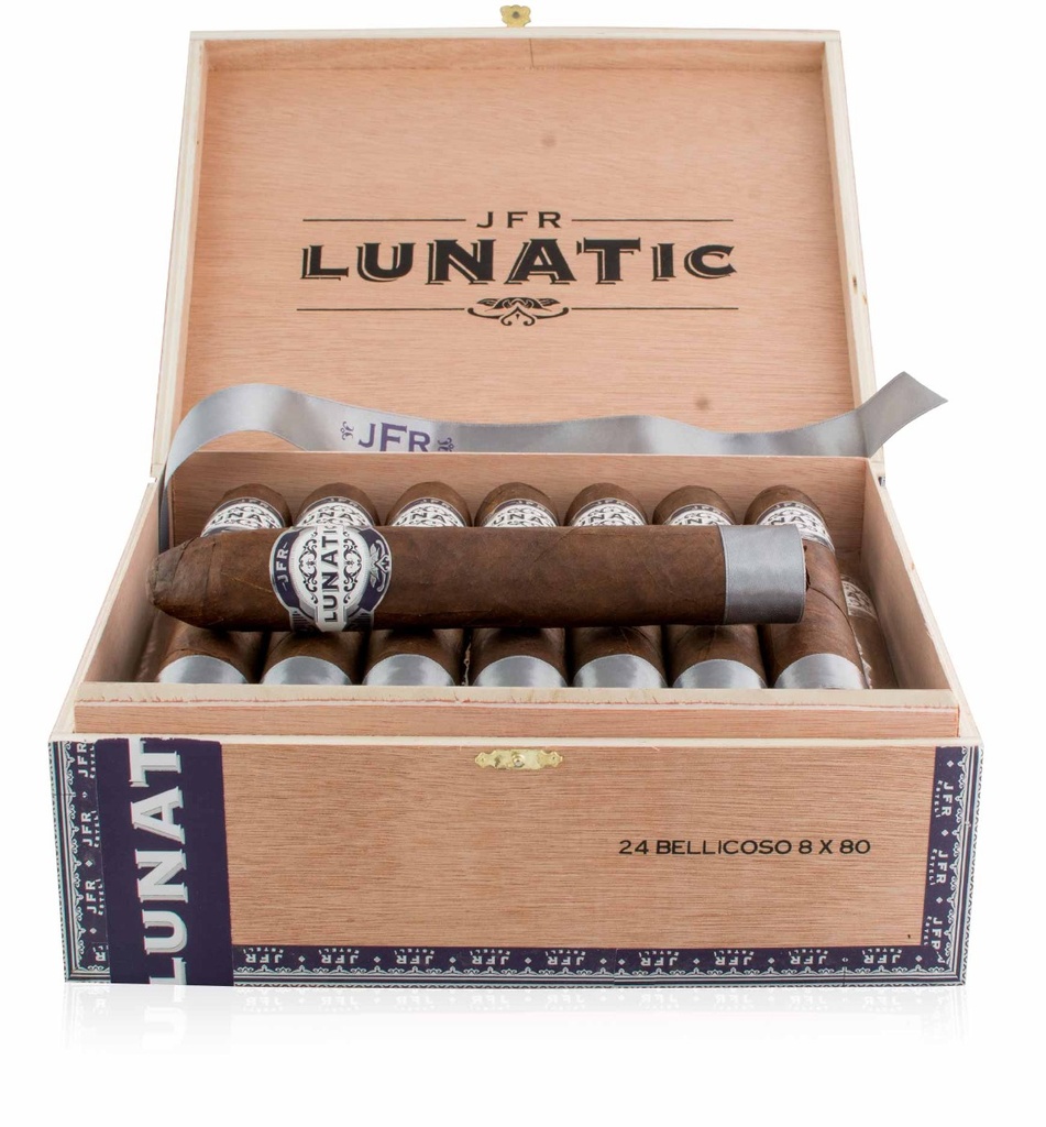 Aganorsa Leaf - Lunatic Maduro Belicoso 8x60 Box of 24