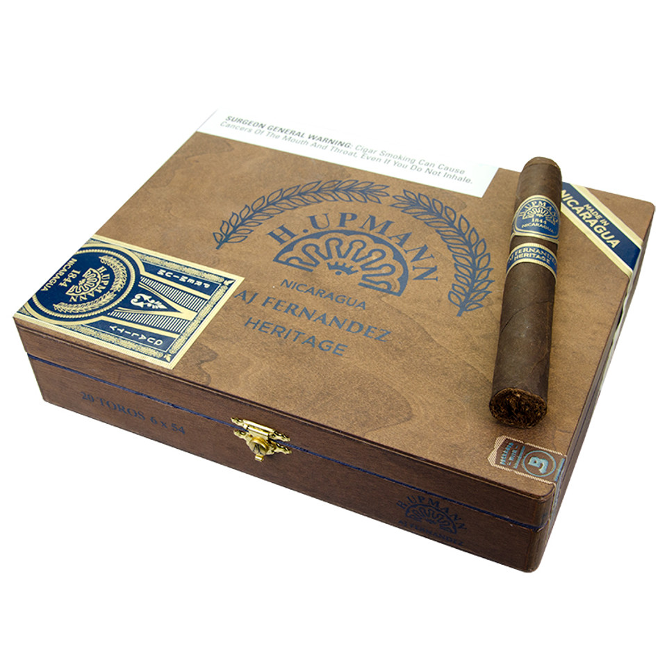 H. Upmann Nicaragua AJ Fernandez Heritage Robusto Box of 20 - 6" x 52 