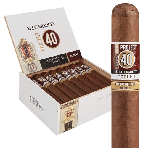 Alec Bradley Project 40 Maduro 770 Box of 24 - 7" x 70