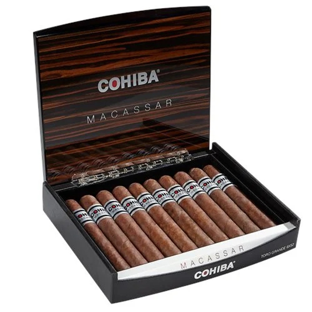 Cohiba Macassar Toro Grande Box of 10 - 6'' x 54