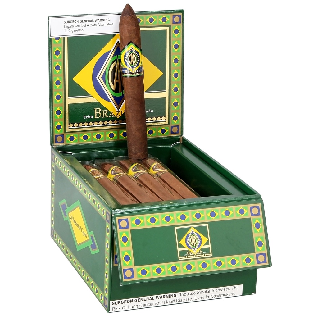 Cao Brazilia Samba Box of 20 - 6" 1/4 x 54