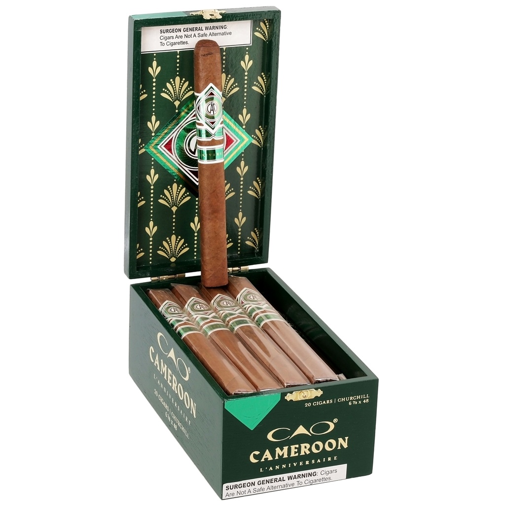 Cao Cameroon Churchill Box of 20 - 6" 7/8 x 48