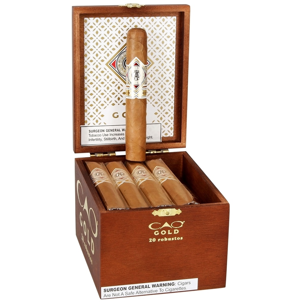 Cao Gold Label Robusto Box of 20 - 5" x 50