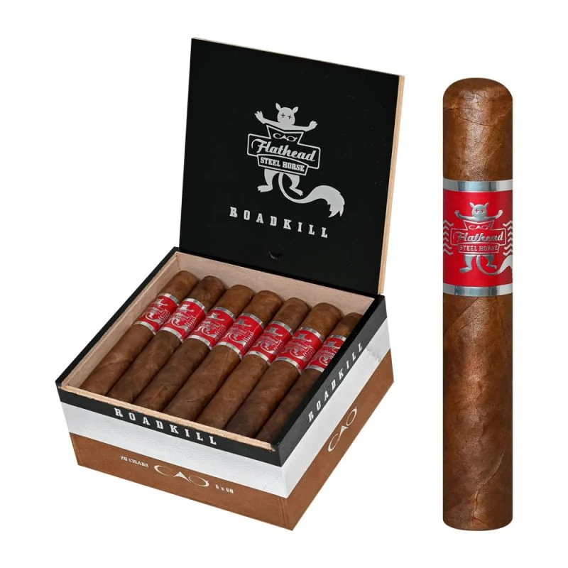 Cao Steel Horse Roadkill Box of 20 - 6" x 60