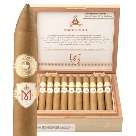 Montecristo M No.2 Box of 20 - 6" 1/2 x 52 