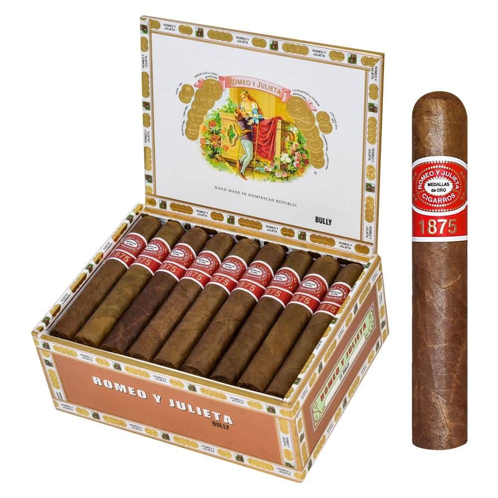 Romeo y Julieta 1875 Bully Box of 10 - 5" x 50