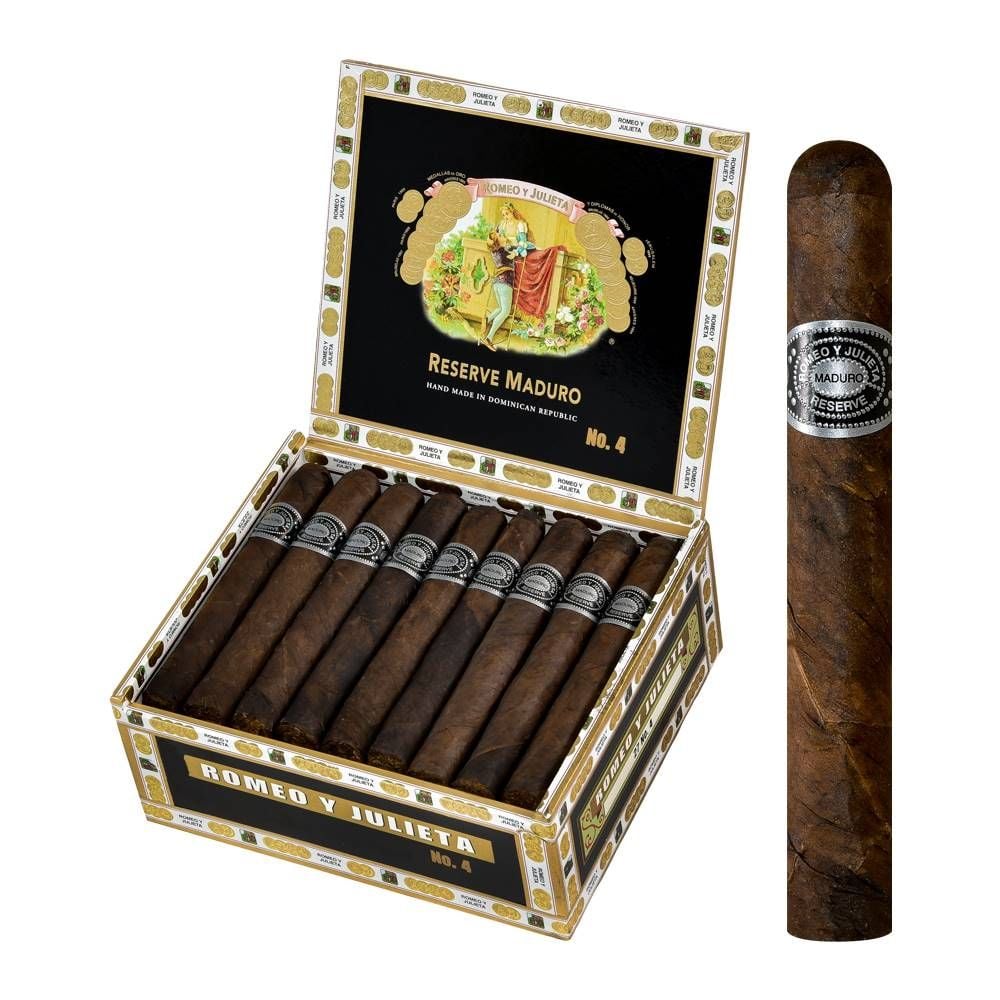 Romeo y Julieta 1875 Reserve Maduro No.4 Box of 27 - 5" x 44