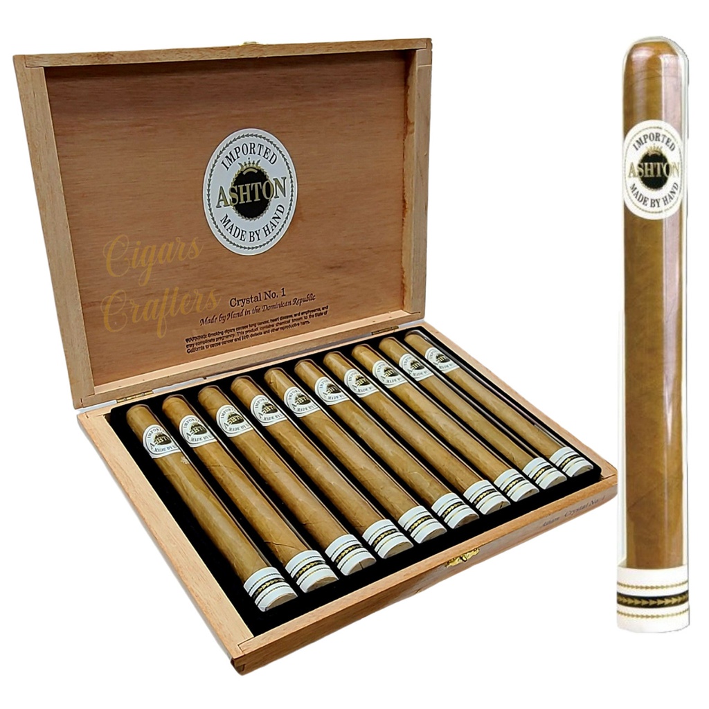 Ashton Classic Crystal #1 (Glass Tube) Box of 10 - 6" 1/2 x 44