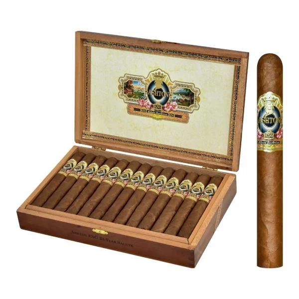 Ashton ESG 23-Year Salute Box of 25 - 6" 1/4 x 52