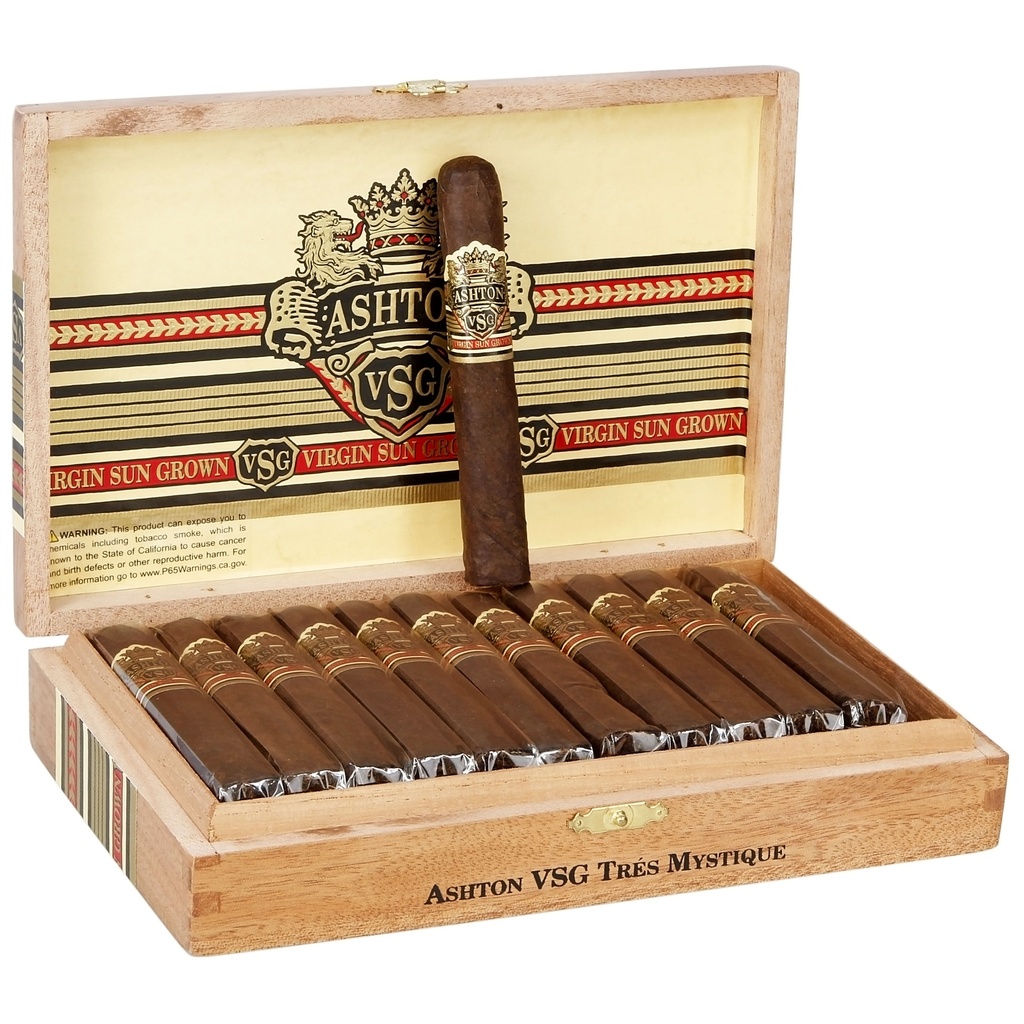 Ashton VSG Tres Mystique Box of 24 - 4" 3/8 x 44