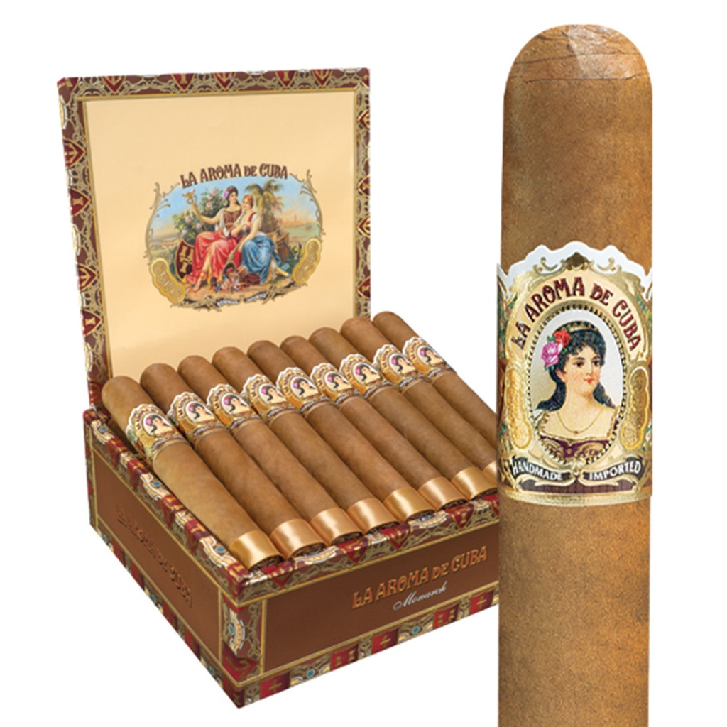 La Aroma de Cuba Connecticut Rothschild Box of 25 - 5" x 50