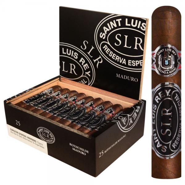 Saint Luis Rey Maduro Rothchilde Box of 25 - 5" x 54 