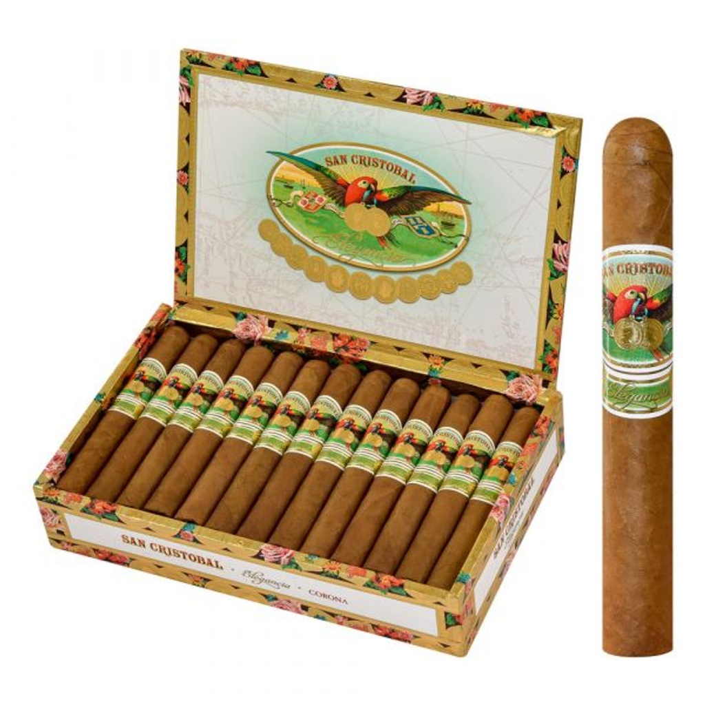 San Cristobal Elegancia Corona Box of 25 - 5" 1/2 x 46