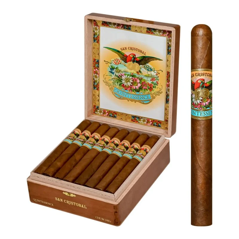 San Cristobal Quintessence Churchill Box of 24 - 7" x 49