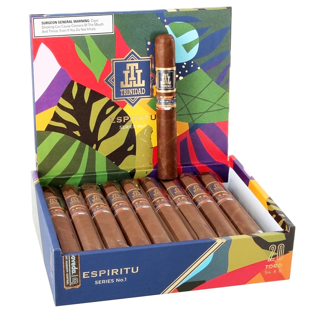 Trinidad Espiritu Toro Box of 20 - 6" x 54