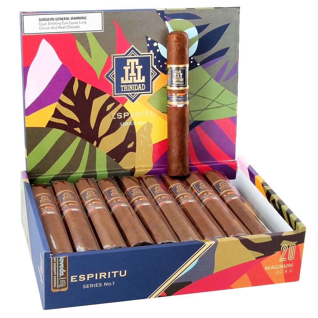 Trinidad Espiritu Magnum Box of 20 - 6" x 60